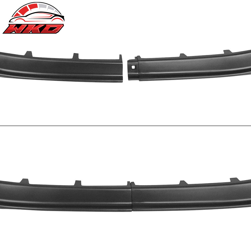 Fits 96-97 Honda Accord Mugen Style PU Unpainted Front Bumper Lip Spoiler 2PC