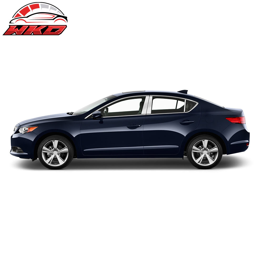 Wholesale 13-22 Acura ILX 6PCS Door Window Pillar Post Mirror Finish Stainless Steel