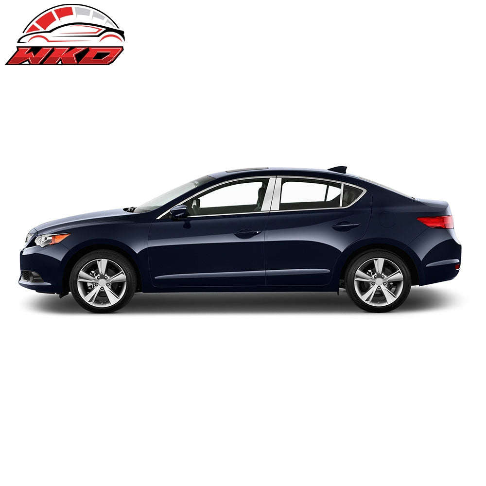 Wholesale 13-22 Acura ILX 6PCS Door Window Pillar Post Mirror Finish Stainless Steel