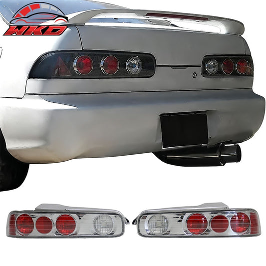 Wholesale 94-01 Acura Integra Hatchback RH LH Tail Lights Rear Brake Lamps Clear Lens - Wikond Auto