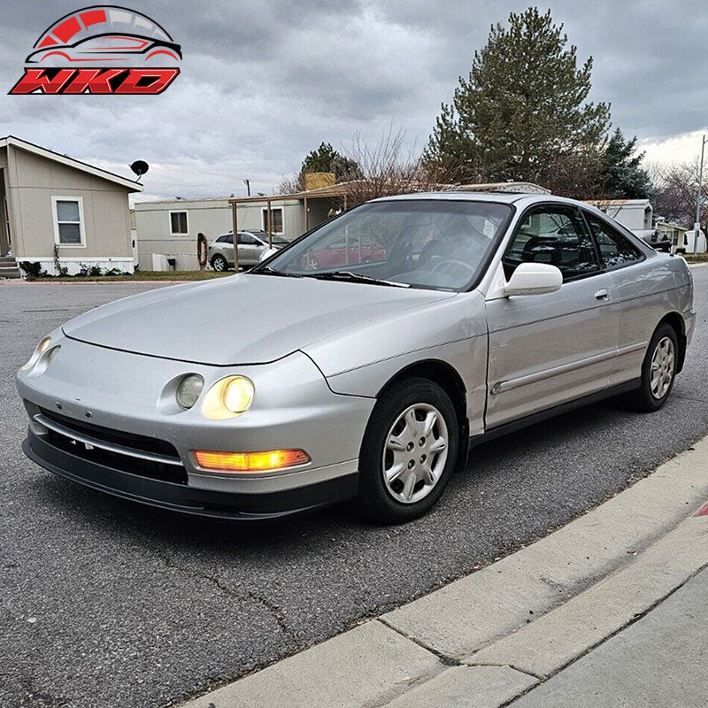 Fits 94-97 Acura Integra Mugen Style Front Bumper Lip Spoiler Unpainted PP