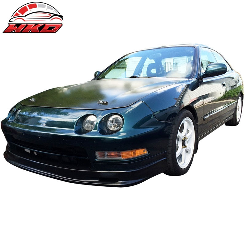 Fits 94-97 Acura Integra Mugen Style Front Bumper Lip Spoiler Unpainted PP