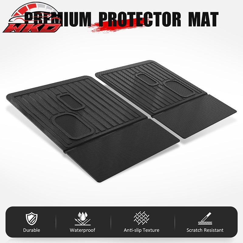 Fits 22-26 Acura MDX TPE All Weather Waterproof 3D Backrest + Floor + Trunk Mats