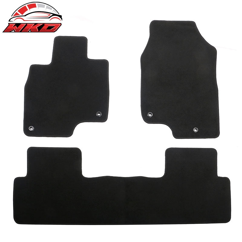 Wholesale 19-26 Acura RDX Anti-Slip Front Rear Floor Mats Carpet Nylon 3PCS - Black