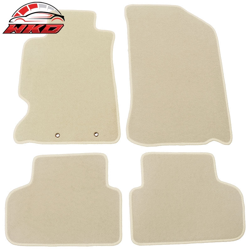 Wholesale 02-06 Acura RSX Car Auto Floor Mats Liner Front Rear Nylon Beige Carpet 4PC