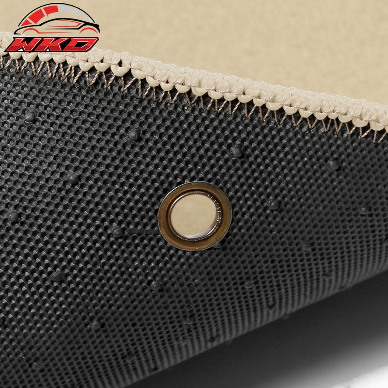 Fits 02-06 Acura RSX Car Auto Floor Mats Liner Front Rear Nylon Beige Carpet 4PC