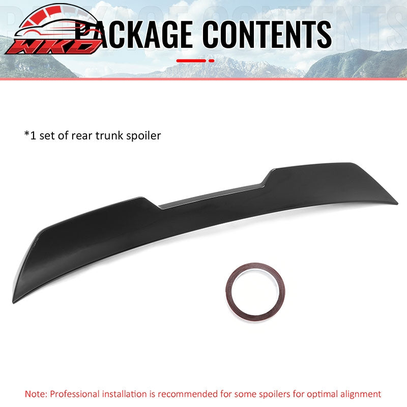 Wholesale 02-06 Acura RSX JDM Duckbill Trunk Spoiler Rear Tail Wing Gloss Black ABS - Wikond Auto