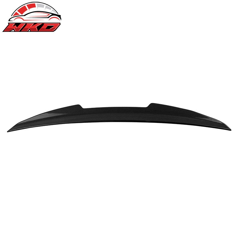 Fits 04-08 Acura TL 4DR Trunk Spoiler Carbon Fiber Print PSM Style Rear Wing ABS
