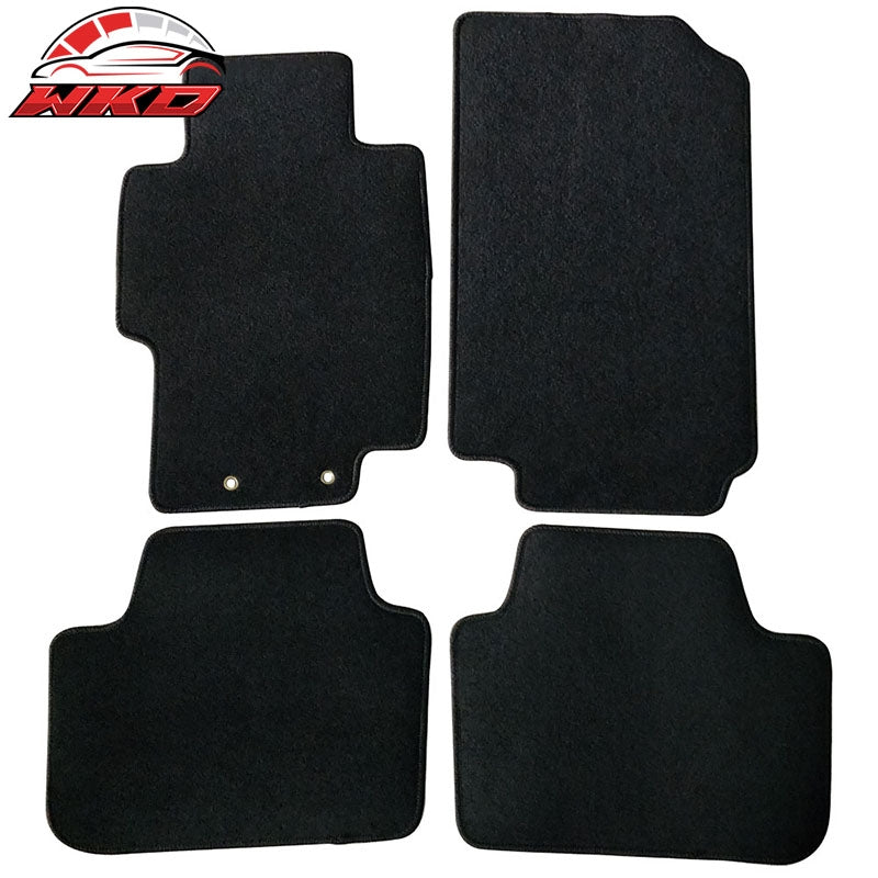 Wholesale 04-08 Acura TSX Car Floor Mats Liner Front Rear Nylon Black Carpets 4PCS