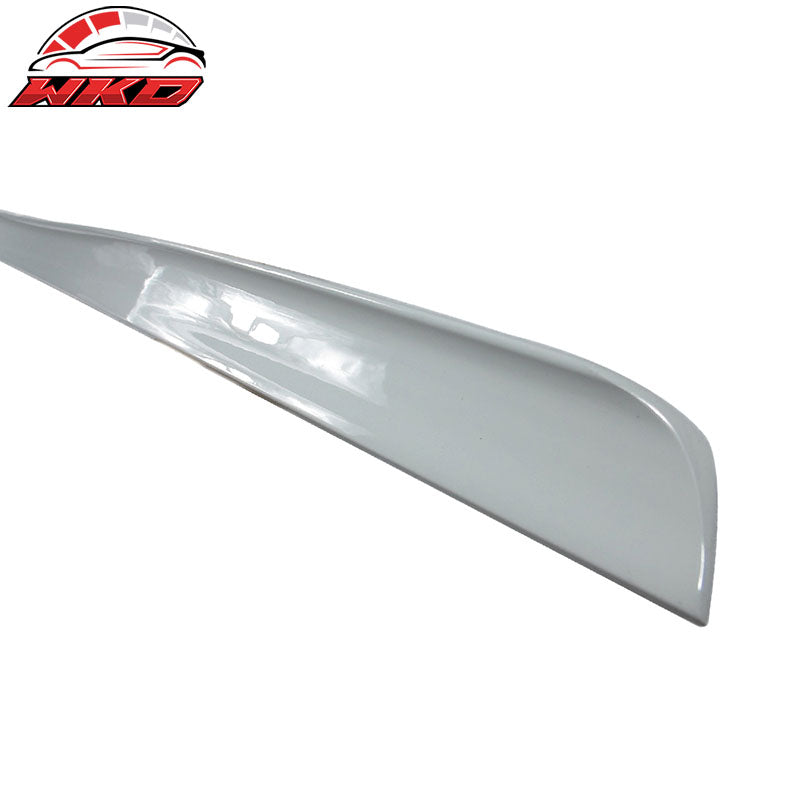 Fits 04-08 Acura TSX Painted White Trunk Spoiler Wing - PUF