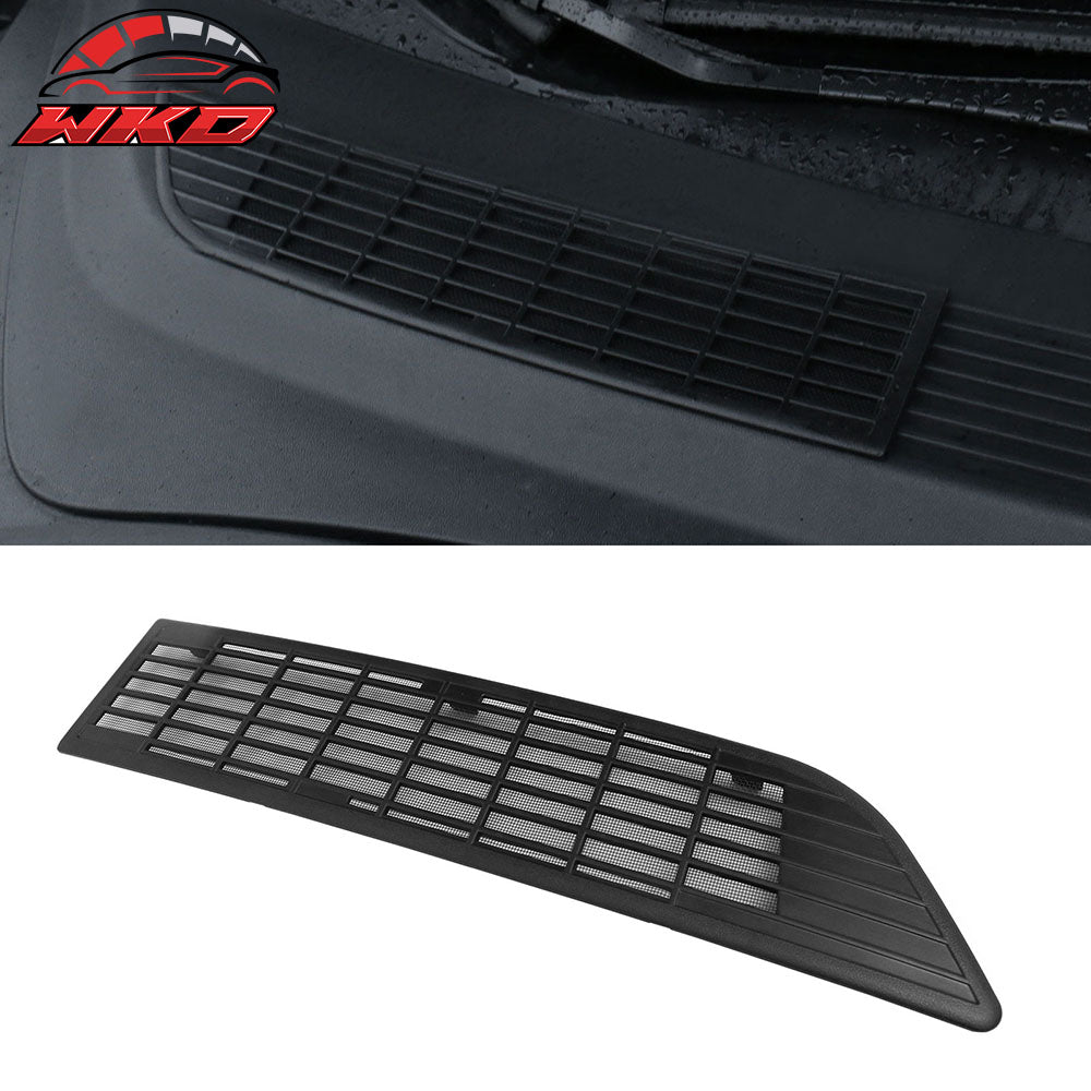 Fits 21-23 Tesla Model 3 Air Vent Cover Intake Inlet Grille Accessory Black ABS