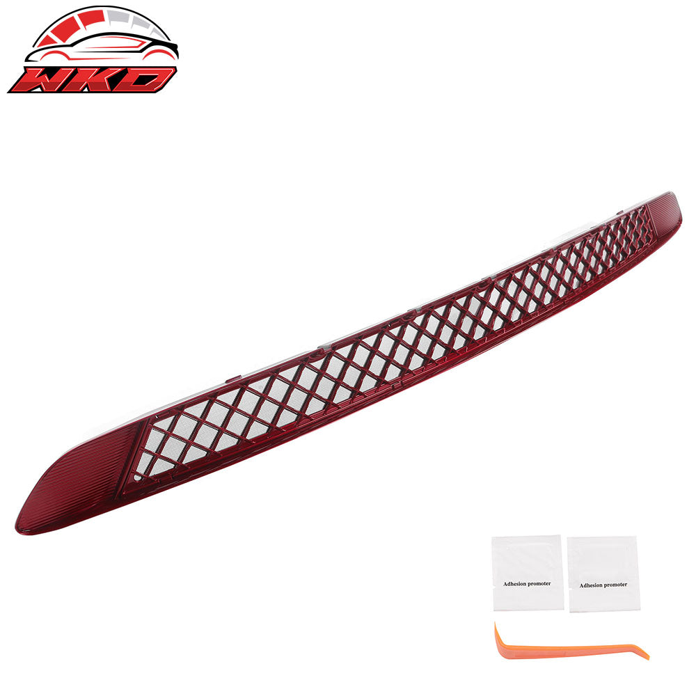 Wholesale 17-23 Tesla Model 3 Air Vent Cover Intake Inlet Front Grille Insert Red ABS