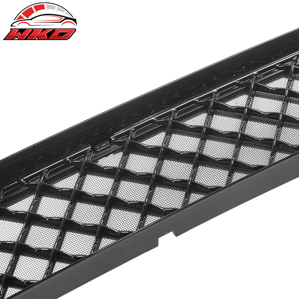 For 20-24 Tesla Model Y Air Vent Cover Intake Inlet Front Grille Gloss Black ABS