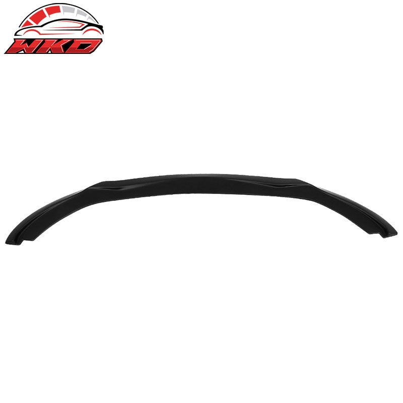 For 17-21 Alfa Romeo Giulia Front Bumper Lip Spoiler Unpainted PP Lower Splitter