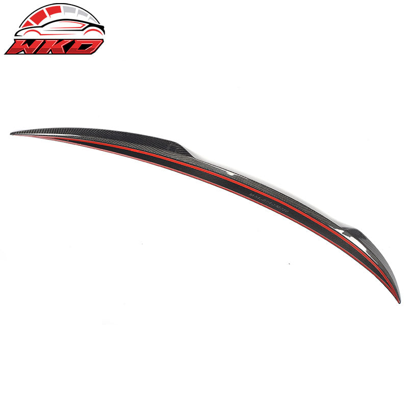 Fits 15-18 Alfa Romeo Giulia OE Style Rear Trunk Spoiler Wing Matte Carbon Fiber