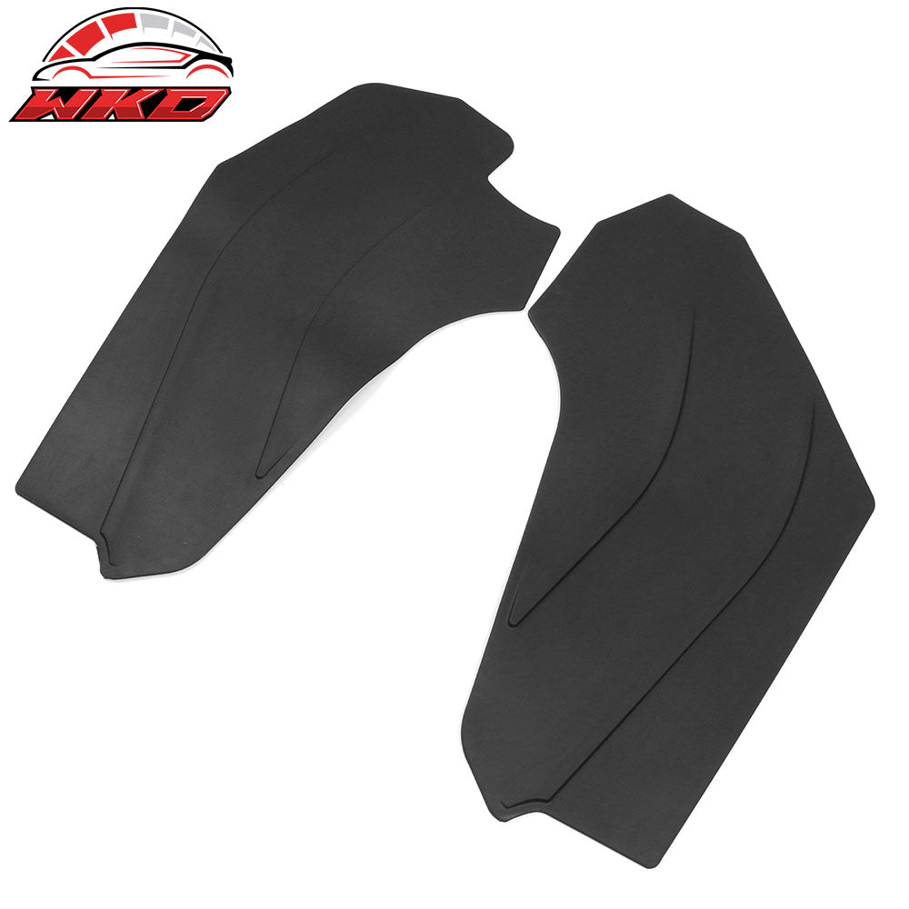Fits 20-23 Tesla Model Y Black Central Control Side Anti-Kick Pads Injection TPE
