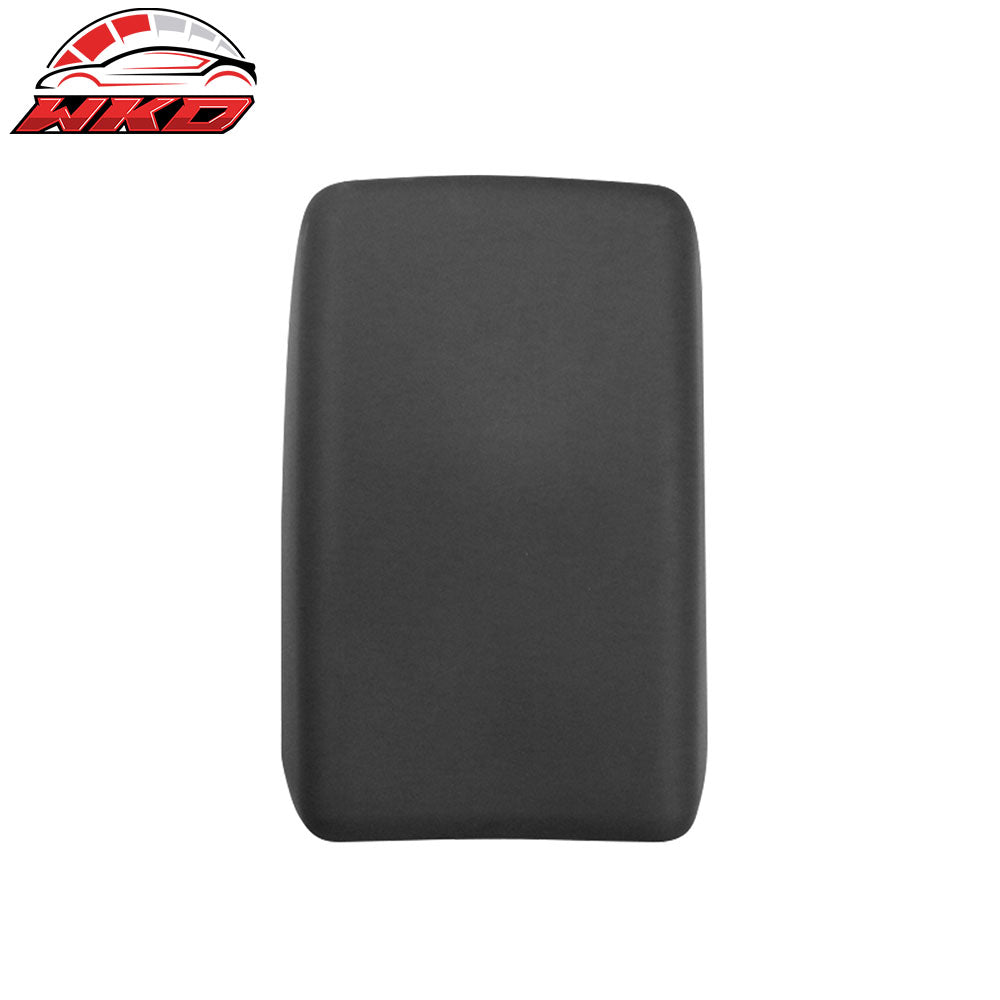 Fits 20-24 Tesla Model Y 17-23 Model 3 Center Console Armrest Cover Black - TPE