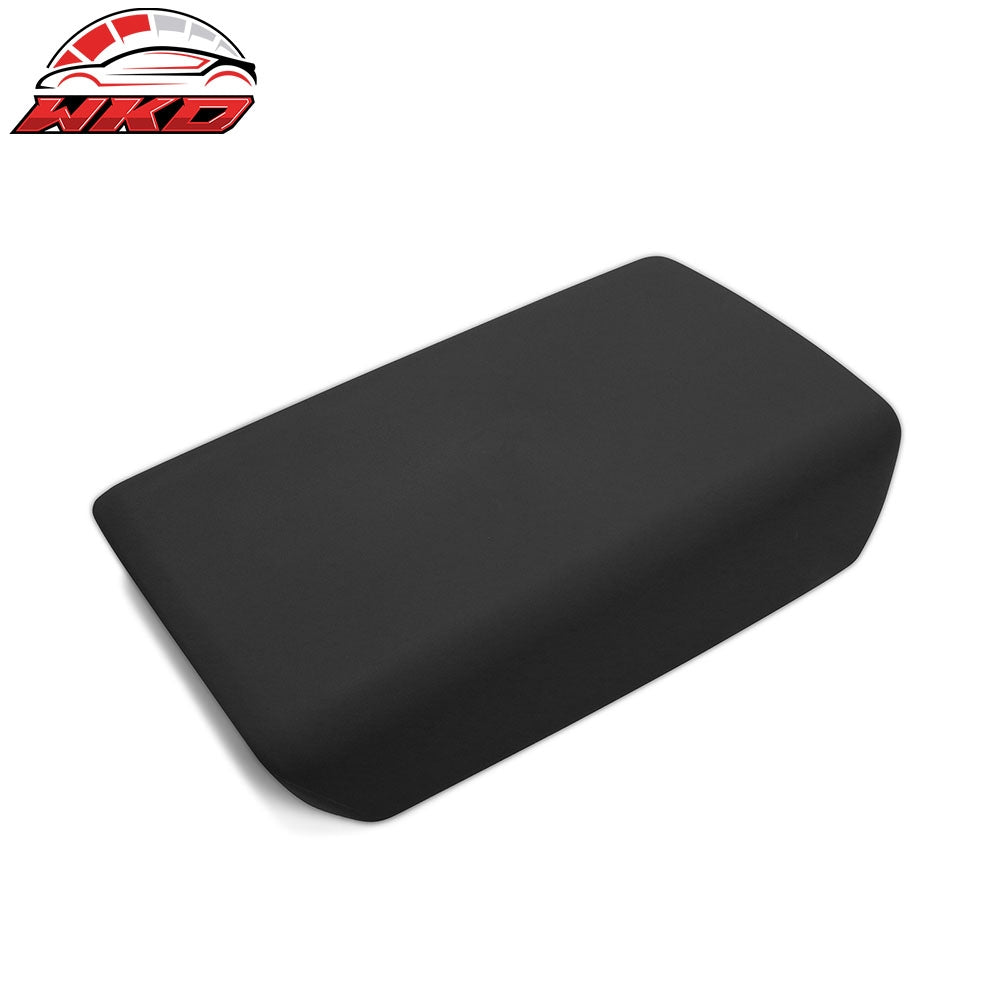 Fits 20-24 Tesla Model Y 17-23 Model 3 Center Console Armrest Cover Black - TPE