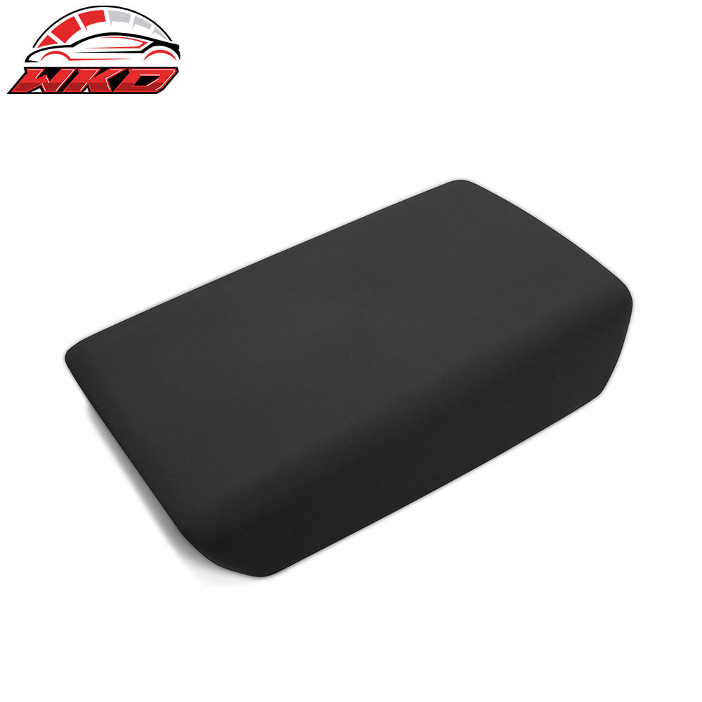 Fits 20-24 Tesla Model Y 17-23 Model 3 Center Console Armrest Cover Black - TPE