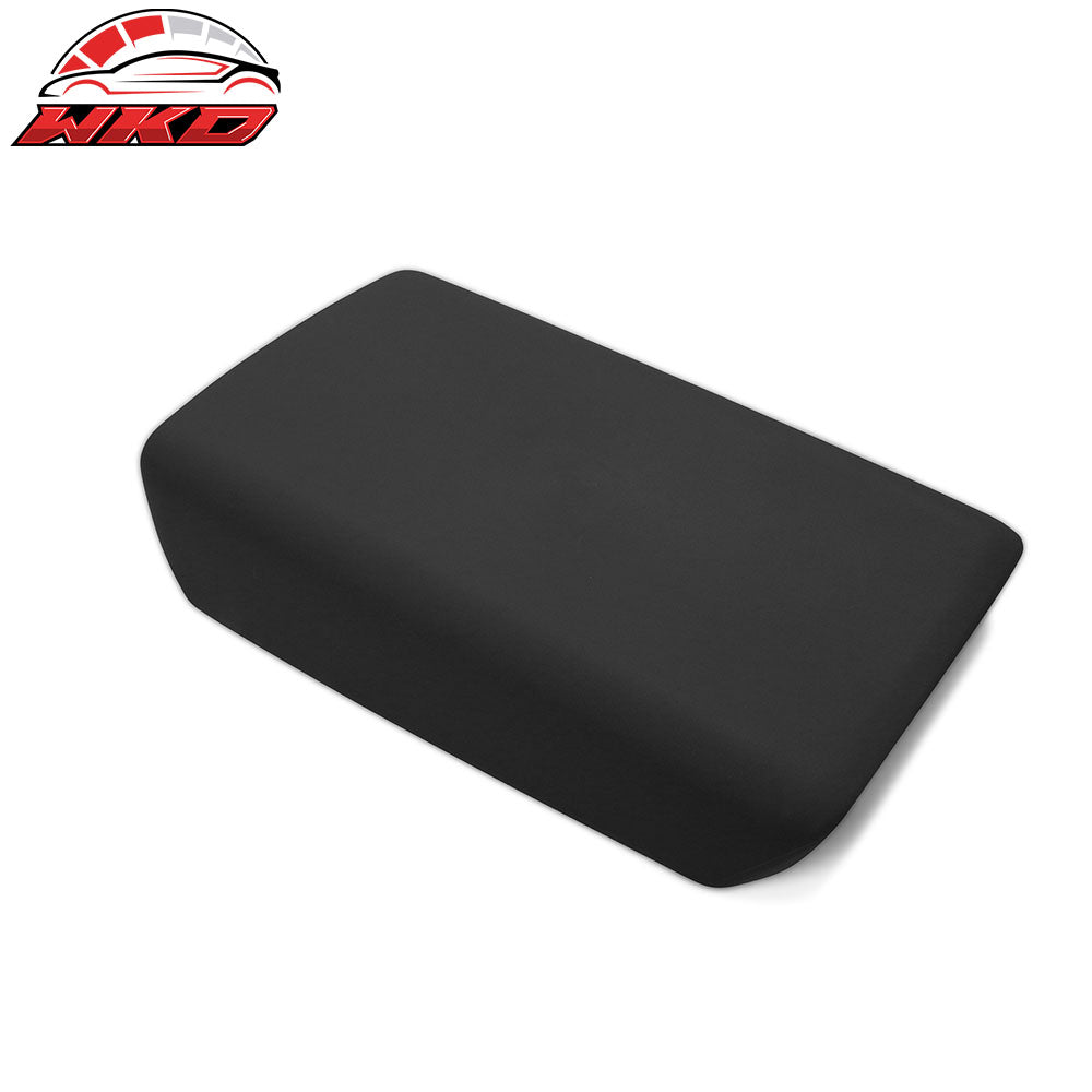Fits 20-24 Tesla Model Y 17-23 Model 3 Center Console Armrest Cover Black - TPE