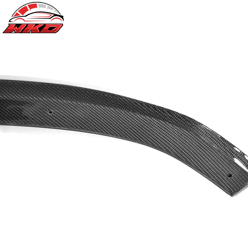 For 17-18 Audi A3 S-Line S3 Carbon Fiber Front Bumper Lip Under Body Splitter