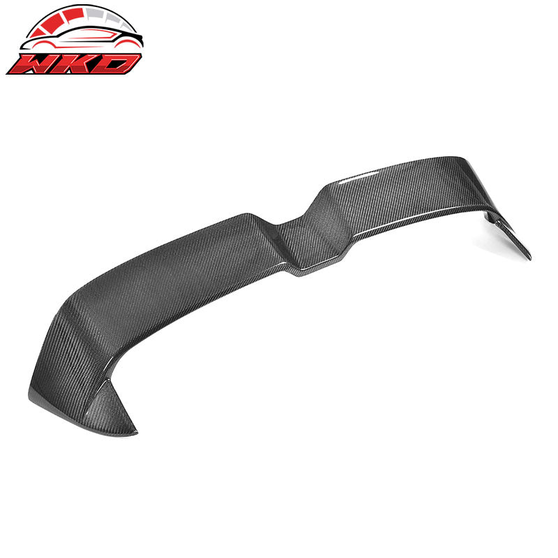 Fits 14-18 Audi A3 Carbon Fiber Rear Roof Spoiler Top Window Wing
