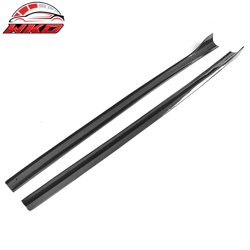 Fits 14-17 Audi A3 S-Line S3 Sportback Carbon Fiber Side Skirts