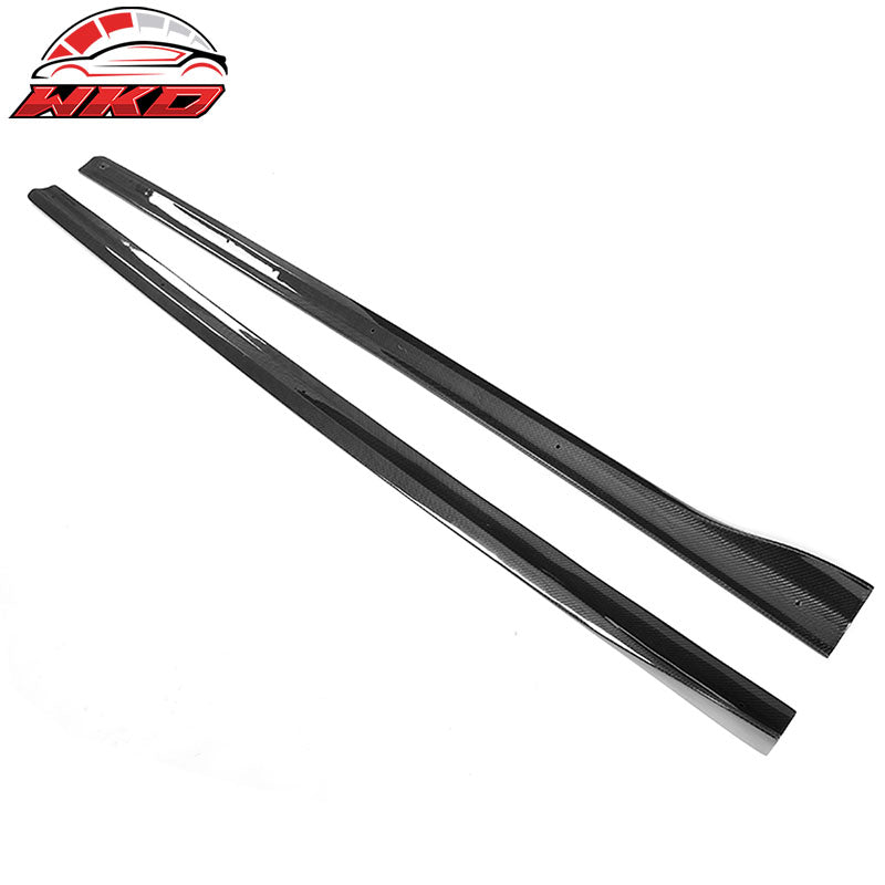 Fits 14-17 Audi A3 S-Line S3 Sportback Carbon Fiber Side Skirts