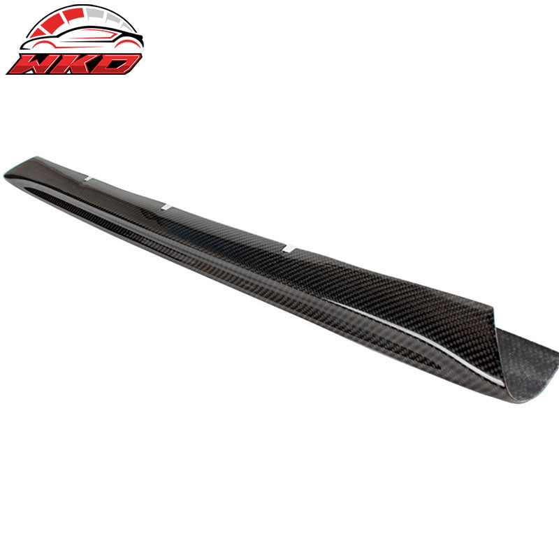 Wholesale 13-16 Audi A4 B8 OE Style Front Bumper Trims Center Lip Matte Carbon Fiber - Wikond Auto