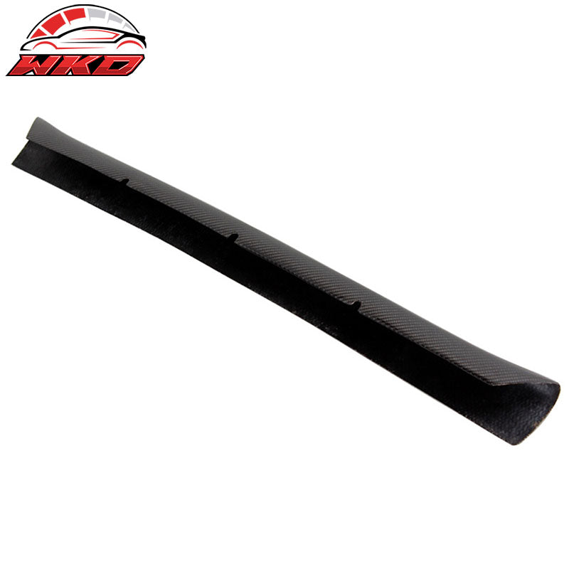 Fits 13-16 Audi A4 B8 OE Style Carbon Fiber Front Bumper Chin Lip