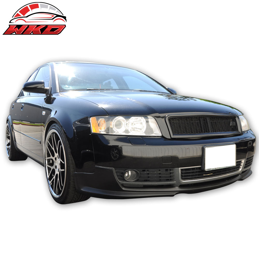 Fits 02-05 Audi A4 B6 Front Bumper Lip Spoiler- PU