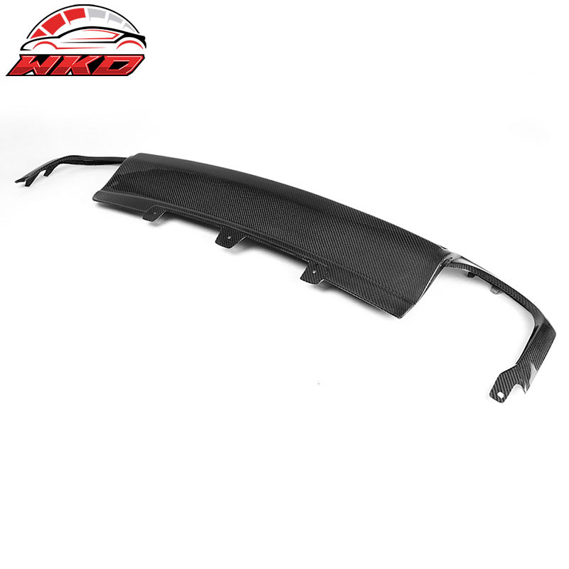 Wholesale 09-12 Audi A4 B8 Sedan S4 Style Matte Carbon Fiber Rear Bumper Lip Diffuser - Wikond Auto