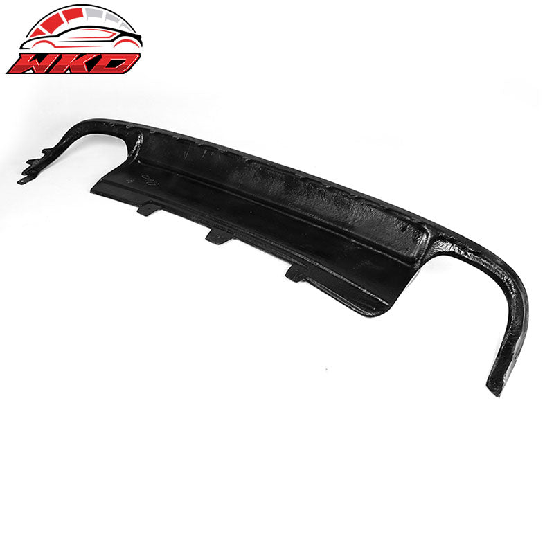 Wholesale 09-12 Audi A4 B8 Sedan S4 Style Matte Carbon Fiber Rear Bumper Lip Diffuser - Wikond Auto