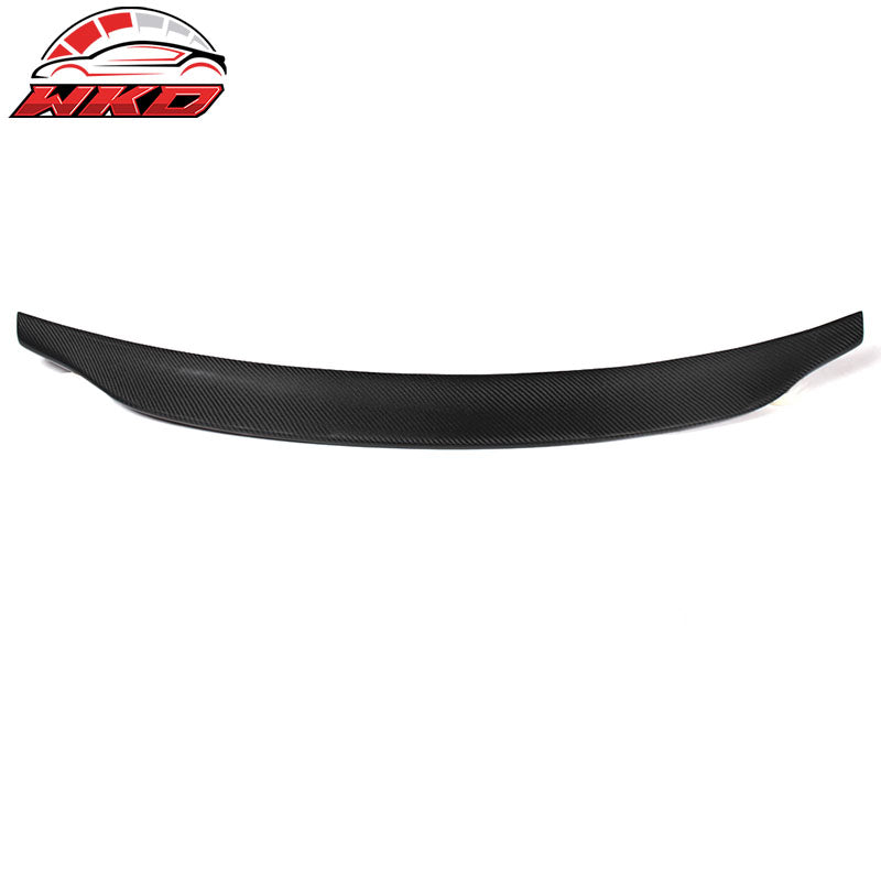 Wholesale 09-16 Audi A4 B8 Sedan Caractere Style Trunk Spoiler Lip Matte Carbon Fiber