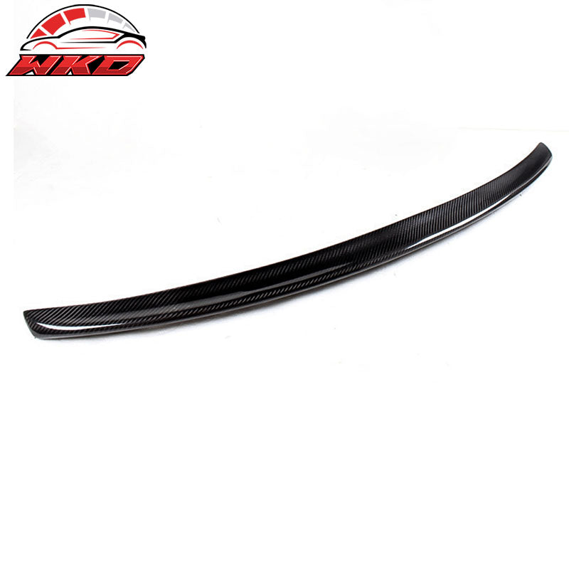 Fits 09-16 Audi A4 B8 Sedan OE Style Trunk Spoiler Wing - Matte Carbon Fiber