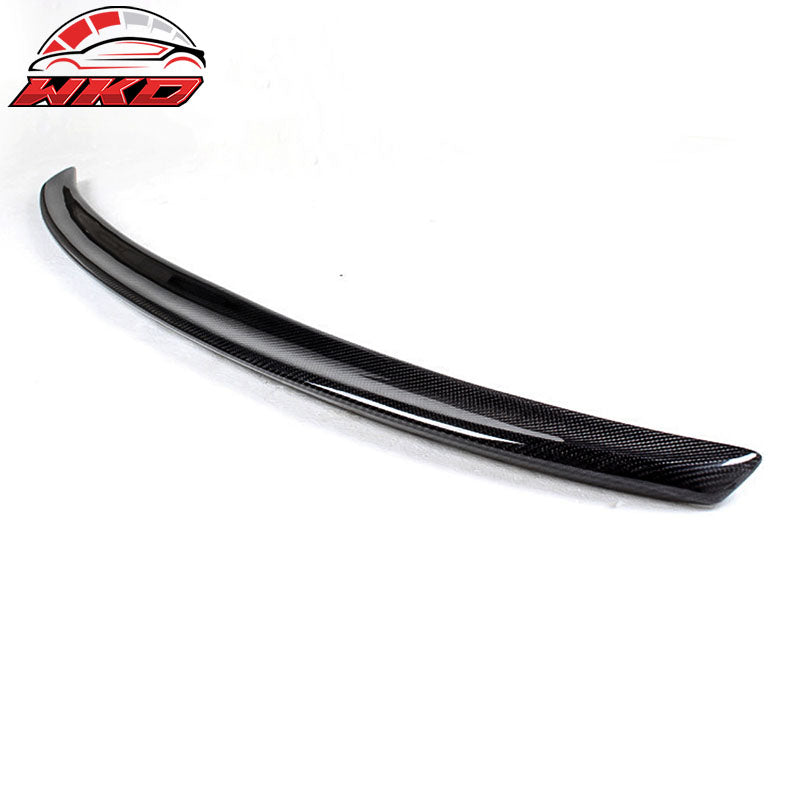 Fits 09-16 Audi A4 B8 Sedan OE Style Trunk Spoiler Wing - Matte Carbon Fiber