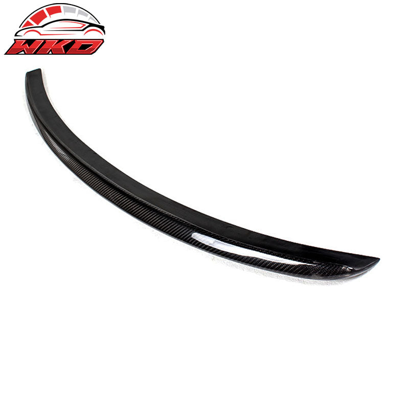 Fits 09-16 Audi A4 B8 Sedan OE Style Trunk Spoiler Wing - Matte Carbon Fiber