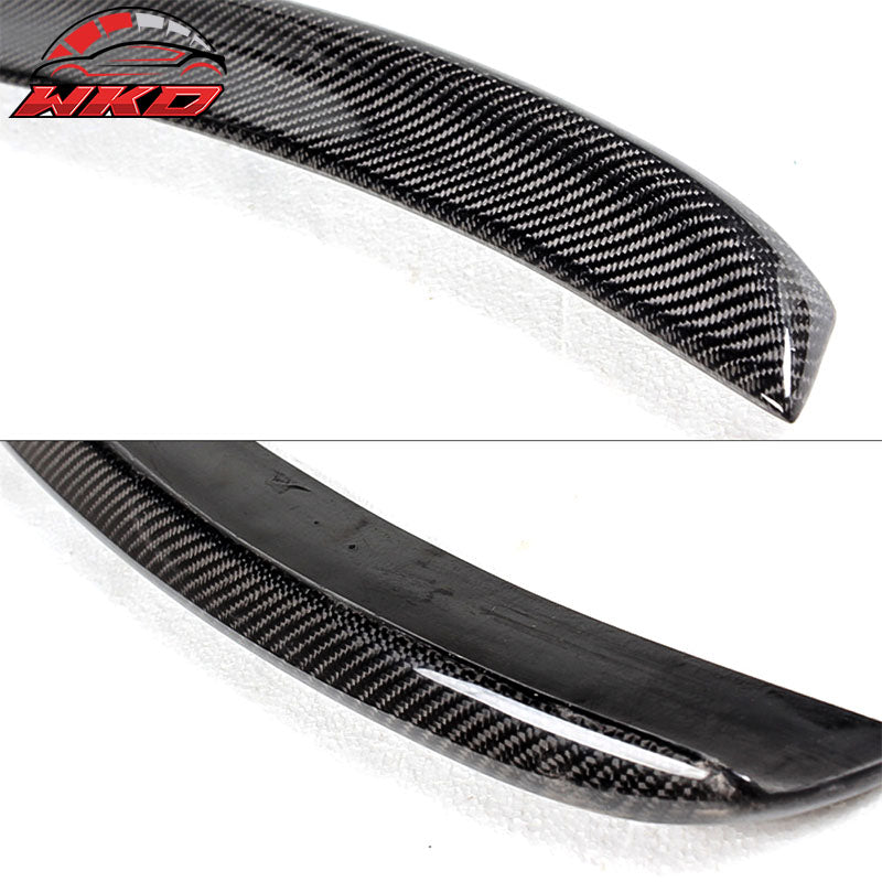 Fits 09-16 Audi A4 B8 Sedan OE Style Trunk Spoiler Wing - Matte Carbon Fiber