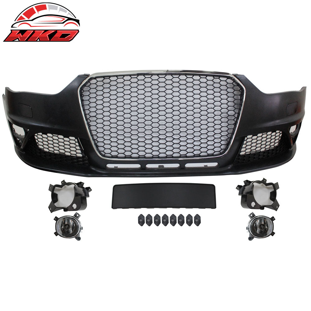 Wholesale 13-16 Audi A4 S4 RS4 Front Bumper Cover Conversion Replacement No PDC Grill
