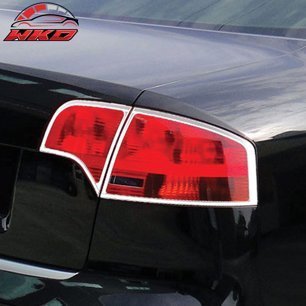 Wholesale 05-08 Audi A4 B7 Sedan 2PCS Replacement Tail Lights Bezel Covers Chrome ABS