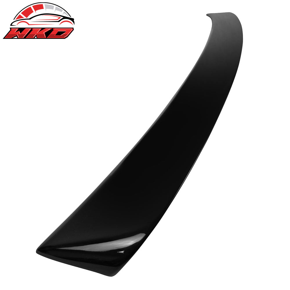 Fits 02-05 Audi A4 B6 Sedan ABT Style Rear Trunk Spoiler Lip Painted #LY9B Black
