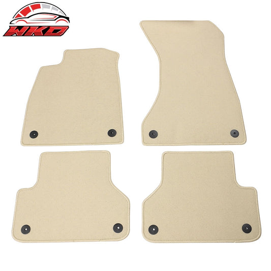 Wholesale 18-24 Audi A5 S5 RS5 Sportback Front Rear Floor Mat Liner Carpet Nylon Beige