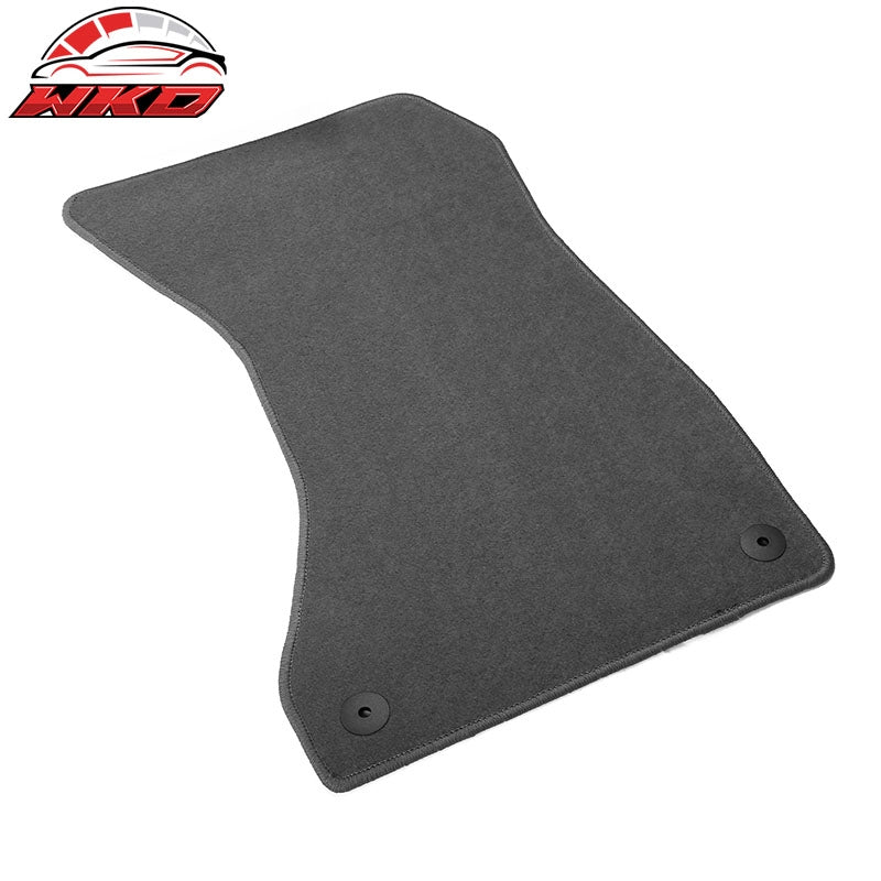 Fits 18-24 Audi A5 RS5 S5 Sportback Nylon Floor Mat Liner Gray Front Rear Carpet