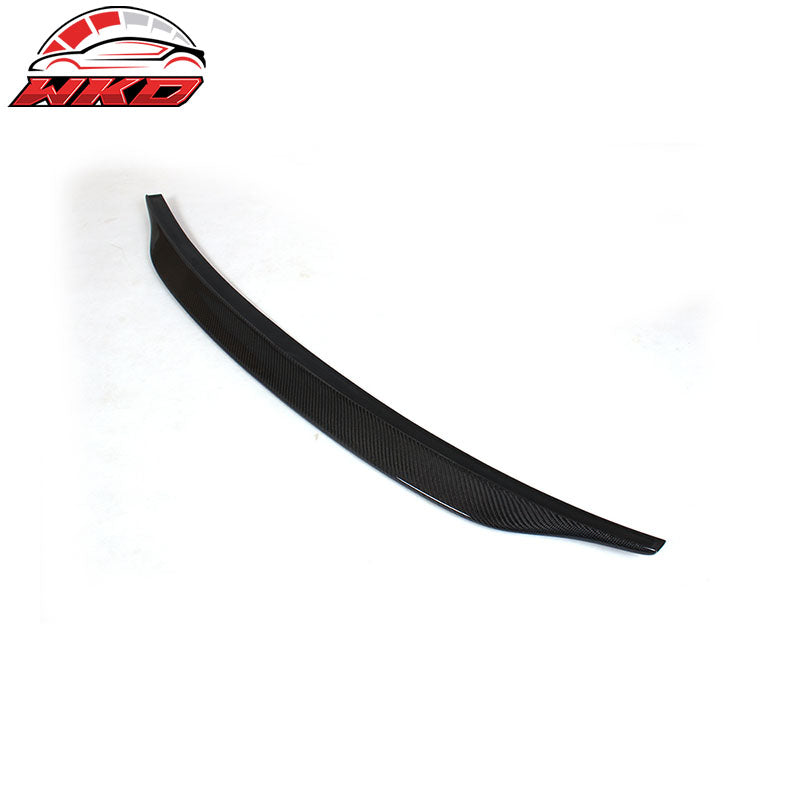 Fits 08-17 Audi A5 B8 B8.5 Coupe CA Style Matte Carbon Fiber Trunk Spoiler