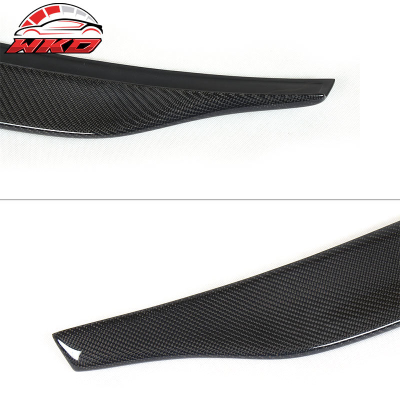 Fits 08-17 Audi A5 B8 B8.5 Coupe CA Style Matte Carbon Fiber Trunk Spoiler
