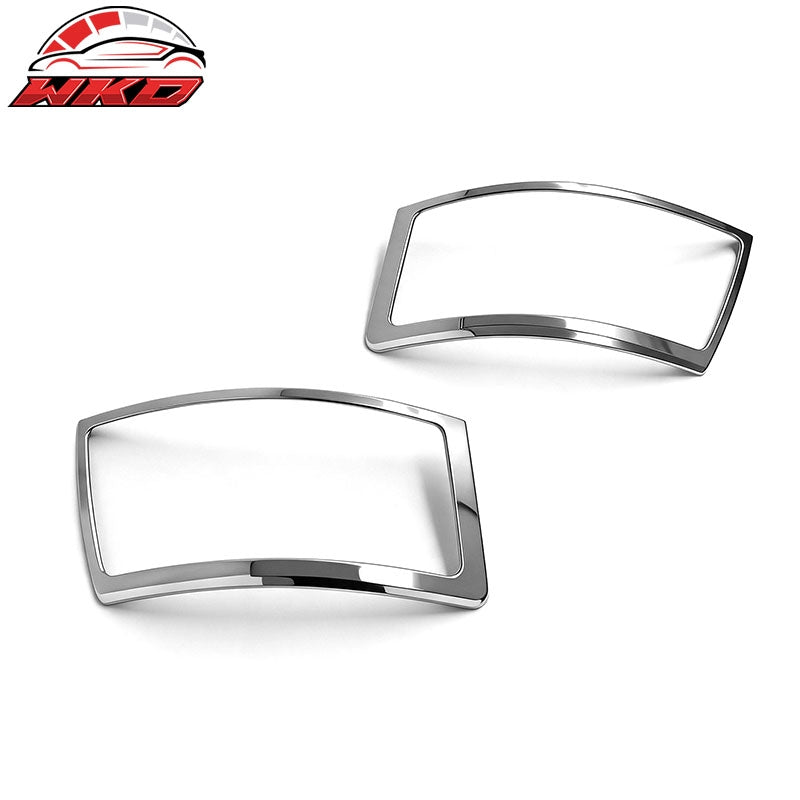Wholesale 05-08 Audi A6 4-Door Chrome Rear Tail Light Bezels Frame Trim ABS 2PCS Set