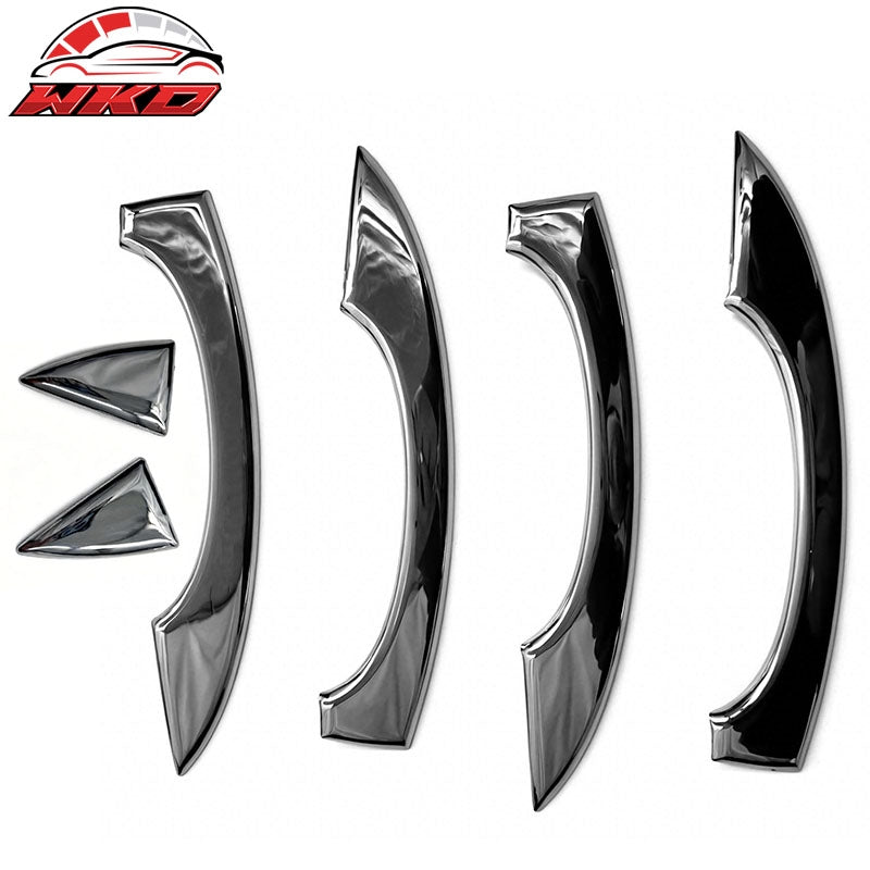 Wholesale 12-18 Audi A6/A6L Sedan Left Right Side Door Handle Covers Trim Chrome ABS