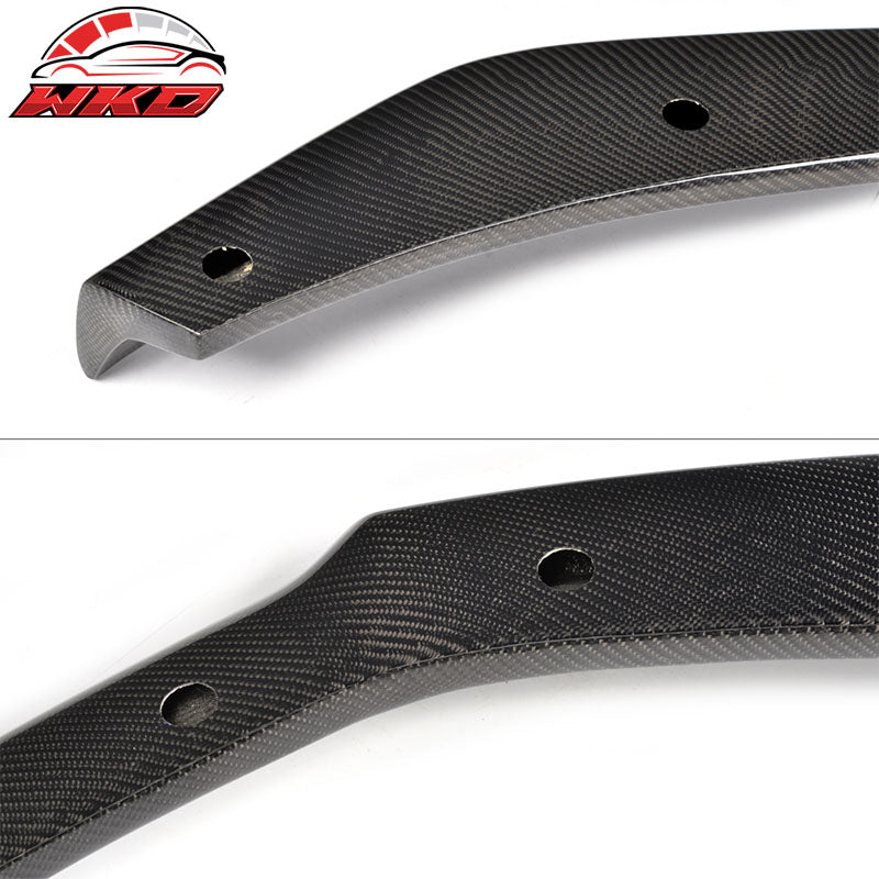 Wholesale 12-15 Audi A6 C7 4DR Facelift JC Style Front Bumper Lip Matte Carbon Fiber - Wikond Auto