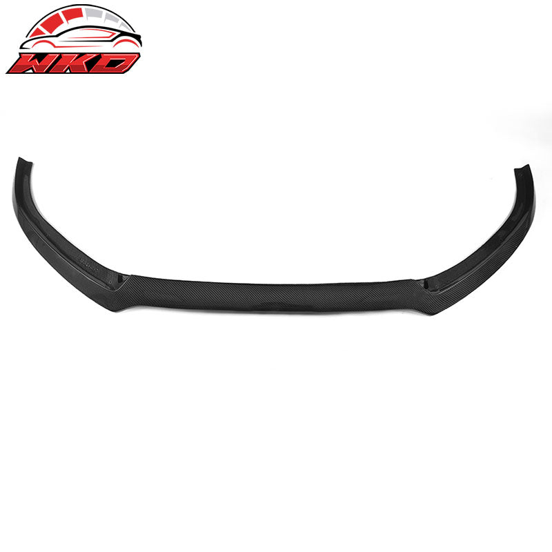 Wholesale 16-18 Audi A6 S6 S Line Sedan JC Style Front Bumper Lip Matte Carbon Fiber