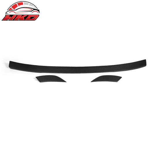 Wholesale 12-17 Audi A6 C7 4DR Non-S Line ABT Style Trunk Spoiler Matte Carbon Fiber - Wikond Auto